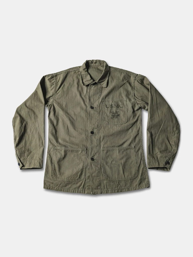 Bronson MFG. CO. NEW ARRIVALS USMC P-41 HBT Utility Jacket 1 Bronson MFG. CO. NEW ARRIVALS USMC P-41 HBT Utility Jacket