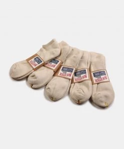 Non Stock MFG. CO. Colored Cotton Low Cut Socks