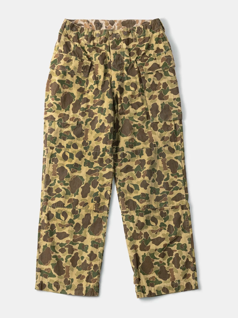 Bronson MFG. CO. BOTTOMS 1943 US Army Duck Hunter Camo Pants 1 Bronson MFG. CO. BOTTOMS 1943 US Army Duck Hunter Camo Pants