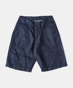 Bronson MFG. CO. NEW ARRIVALS 1940s WWII USN 10.5 Oz Denim Dungaree Deck Shorts