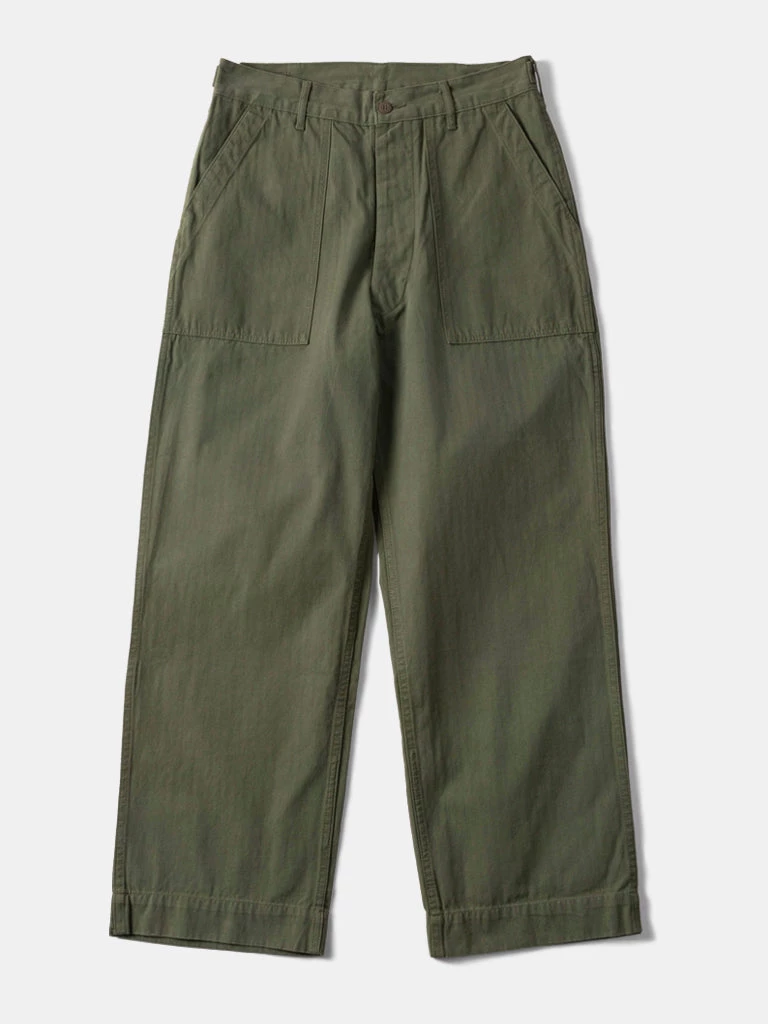 Bronson MFG. CO. 1947 1st 838A OD7 Fatigue Utility Pants Back In Stock 1 Bronson MFG. CO. 1947 1st 838A OD7 Fatigue Utility Pants Back In Stock
