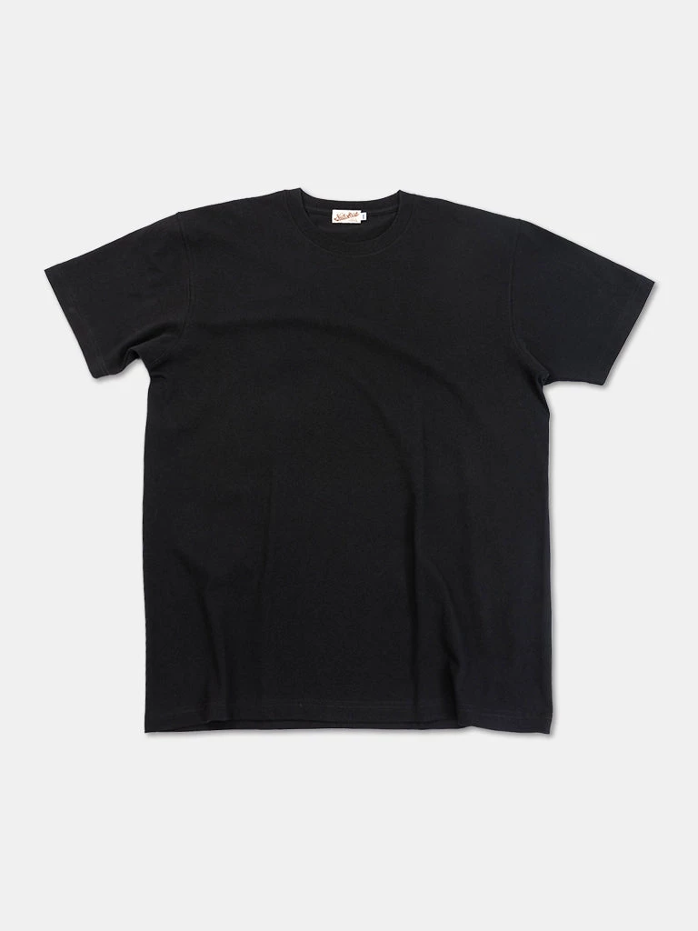 Non Stock MFG. CO. TOPS 9 Oz Cotton Tubular T-Shirt - Black 1 Non Stock MFG. CO. TOPS 9 Oz Cotton Tubular T-Shirt - Black