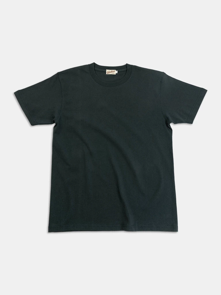 Non Stock MFG. CO. 9 Oz Cotton Tubular T-Shirt - Vintage Black TOPS 1 Non Stock MFG. CO. 9 Oz Cotton Tubular T-Shirt - Vintage Black TOPS