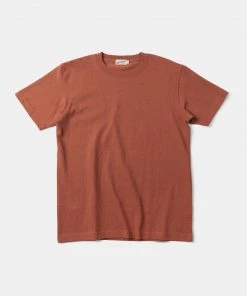 Non Stock MFG. CO. 9 Oz Cotton Tubular T-Shirt - Orange Red