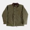 Non Stock MFG. CO. 1940s US Navy N-1 Deck Jacket - Faux Fur Inner - Olive