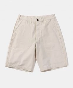 Bronson MFG. CO. BOTTOMS 1940s WWII USN 12 Oz HBT Fatigue Deck Shorts