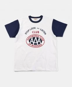 Non Stock MFG. CO. TOPS 1960s Hot Rod Style T-Shirt - AAA AUTOMOBILE CLUB