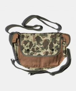 Bronson MFG. CO. 1940s Duck Hunter Camouflage Fishing Bag