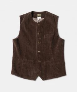 Bronson MFG. CO. 1910s Retro Corduroy Vest