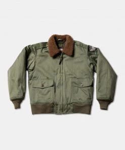 Bronson MFG. CO. USAAF Type B-10 Flight Jacket - Olive
