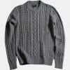 Annual Ring TOPS Merino Wool Aran Sweater