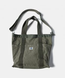 Non Stock MFG. CO. May 2022 18 Oz Canvas Tote Bag - Olive