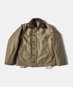 Bronson MFG. CO. TOPS WWII Early Model Submarine N-1 Woolen Deck Jacket