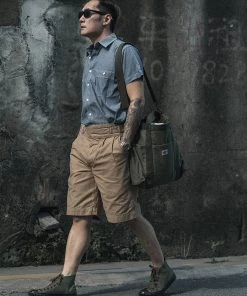 Non Stock MFG. CO. May 2022 18 Oz Canvas Tote Bag - Olive