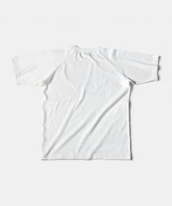 Non Stock MFG. CO. Vintage Elmwood Elementary Print Raglan Sleeve T-Shirt - White June 2022