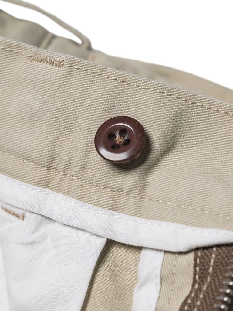 Non Stock MFG. CO. 1930s IVY Style Double Pleated Chino Trousers - Khaki May 2022 11 Non Stock MFG. CO. 1930s IVY Style Double Pleated Chino Trousers - Khaki May 2022