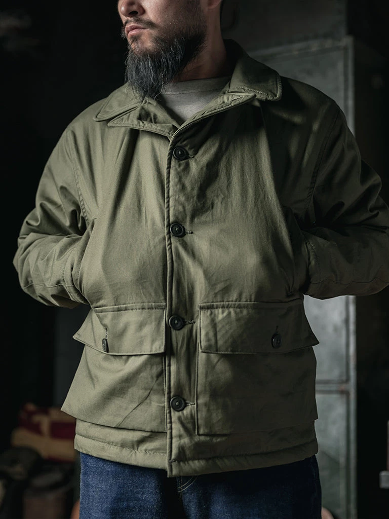 Bronson MFG. CO. US Navy AL-1 Flight Jacket - Olive 4 Bronson MFG. CO. US Navy AL-1 Flight Jacket - Olive