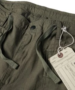 Non Stock MFG. CO. 8.5 Oz Cotton Ripstop Cargo Shorts - Olive May 2022