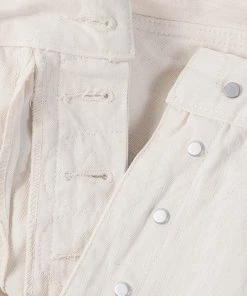 Bronson MFG. CO. Back In Stock 1940s WWII USN 10.5 Oz. Proembryo Cloth HBT Deck Fatigue Pants