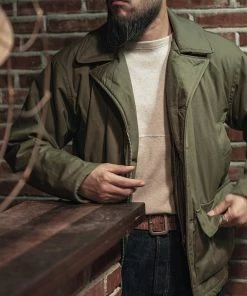 Bronson MFG. CO. US Navy AL-1 Flight Jacket - Olive 30 Bronson MFG. CO. US Navy AL-1 Flight Jacket - Olive