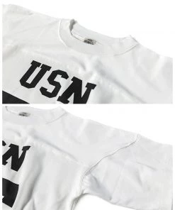 Bronson MFG. CO. US Naval Football T-Shirt - White NEW ARRIVALS