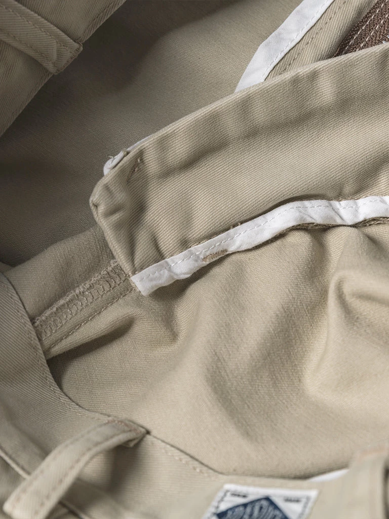 Non Stock MFG. CO. 1930s IVY Style Double Pleated Chino Trousers - Khaki May 2022 14 Non Stock MFG. CO. 1930s IVY Style Double Pleated Chino Trousers - Khaki May 2022