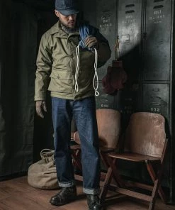 Bronson MFG. CO. US Navy AL-1 Flight Jacket - Olive 35 Bronson MFG. CO. US Navy AL-1 Flight Jacket - Olive