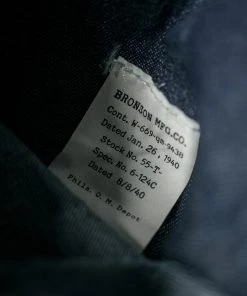 Bronson MFG. CO. US Army M-40 Dungaree Fatigue Pants