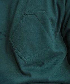 Bronson MFG. CO. 1930s Slanted Pocket Tubular T-Shirt - Green TOPS
