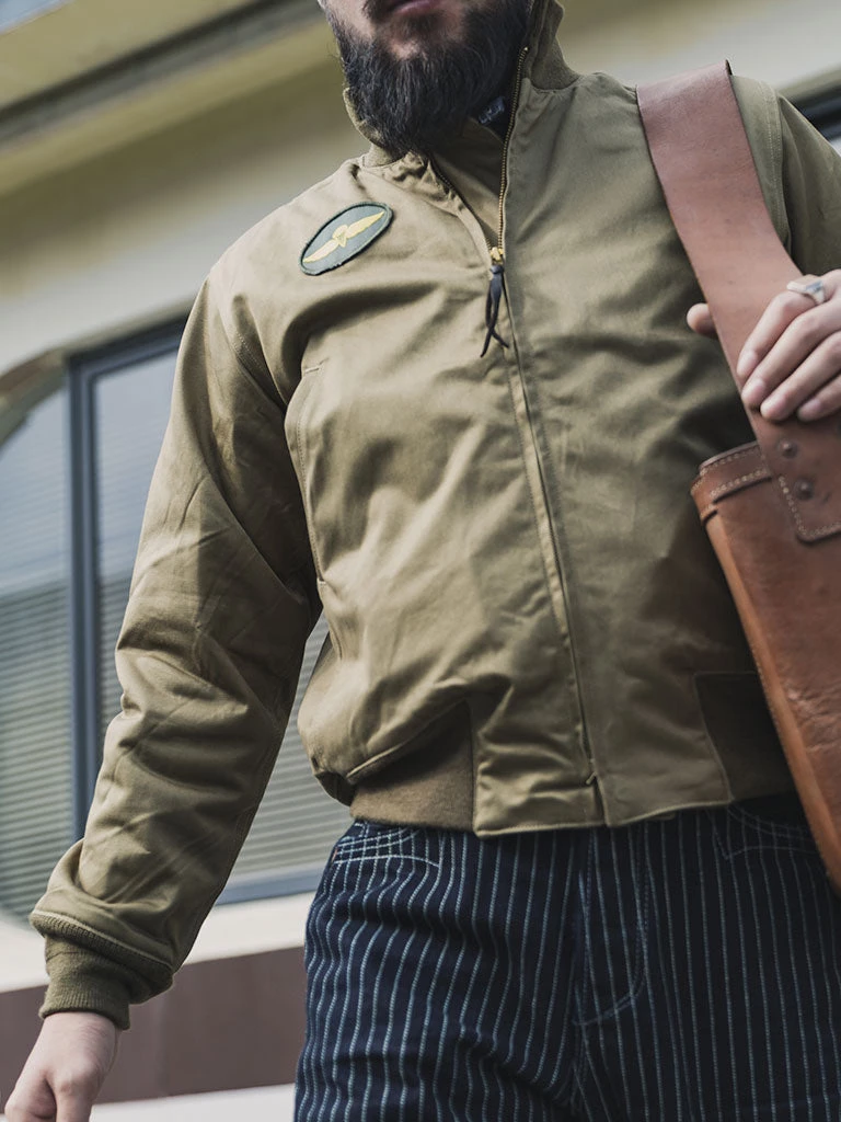 Bronson MFG. CO. US Army 2nd Tanker Jacket - Taxi Driver Model 7 Bronson MFG. CO. US Army 2nd Tanker Jacket - Taxi Driver Model