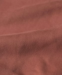 Non Stock MFG. CO. 17.5 Oz Terry Cloth Zip-Up Hoodie - Brick Red