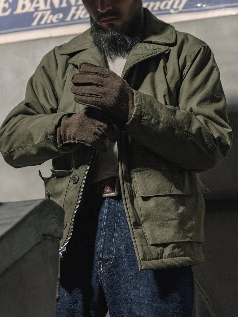 Bronson MFG. CO. US Navy AL-1 Flight Jacket - Olive 8 Bronson MFG. CO. US Navy AL-1 Flight Jacket - Olive