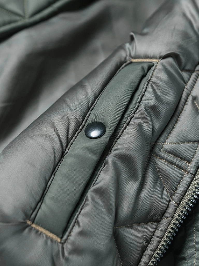 Bronson MFG. CO. 1950s USAF Type MA-1 Flight Jacket TOPS 21 Bronson MFG. CO. 1950s USAF Type MA-1 Flight Jacket TOPS