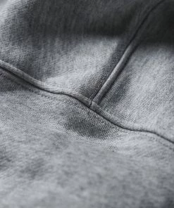 Non Stock MFG. CO. 17.5 Oz Terry Cloth Zip-Up Hoodie - Gray