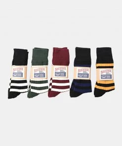 Non Stock MFG. CO. BEST SELLERS Retro Prisoner Style Stripe Cotton Socks