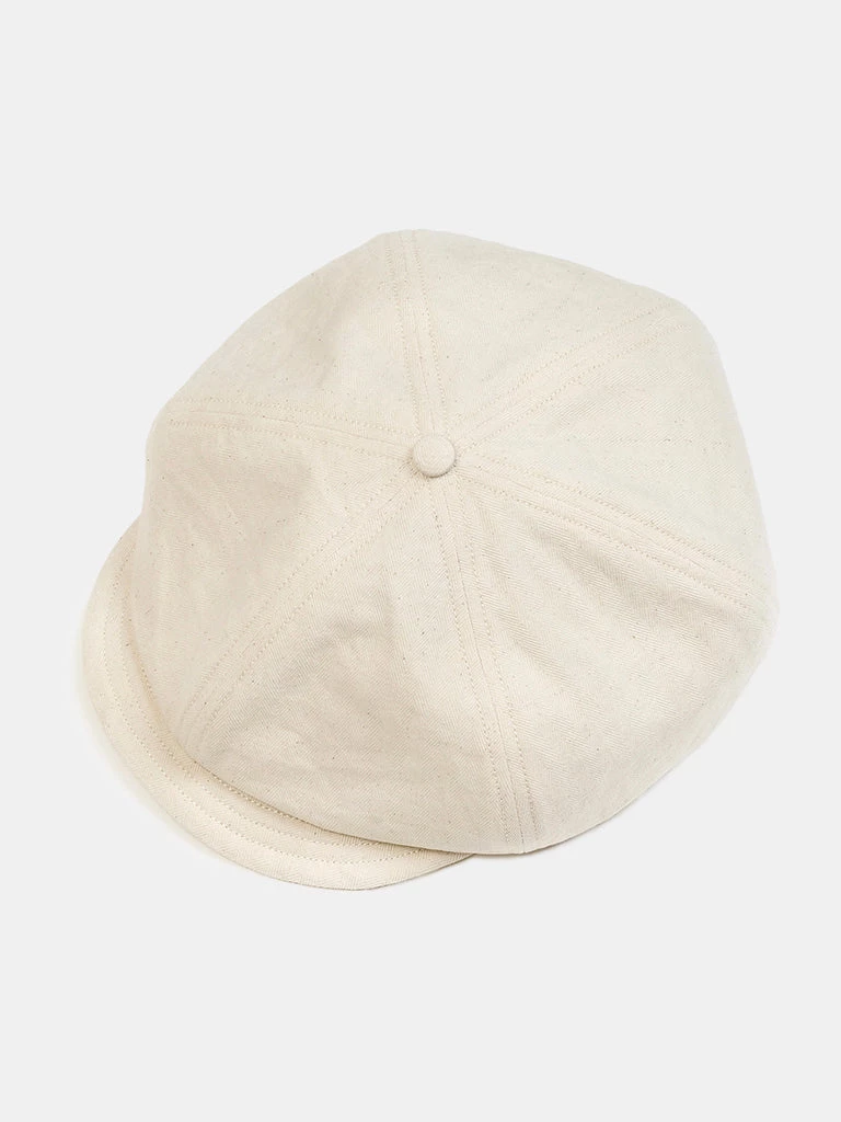 Ranger Overall NEW ARRIVALS Vintage HBT Newsboy Cap - Beige 2 Ranger Overall NEW ARRIVALS Vintage HBT Newsboy Cap - Beige