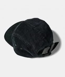 Non Stock MFG. CO. 12.5 Oz Corduroy 5 Panel Cap - Black May 2022