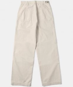 Bronson MFG. CO. Back In Stock 1940s WWII USN 10.5 Oz. Proembryo Cloth HBT Deck Fatigue Pants