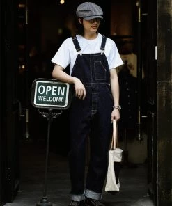 MBBCAR NEW ARRIVALS Heavyweight Selvedge Denim Overalls