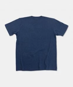 Non Stock MFG. CO. 9 Oz Cotton Tubular T-Shirt - Denim Blue TOPS