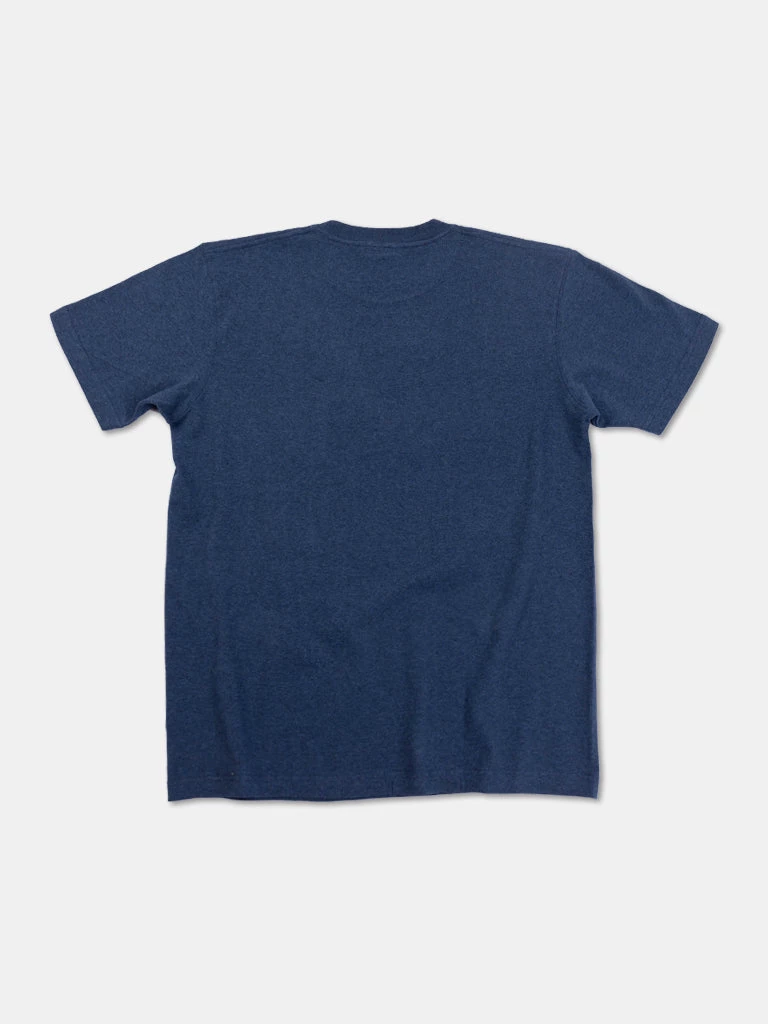 Non Stock MFG. CO. 9 Oz Cotton Tubular T-Shirt - Denim Blue TOPS 2 Non Stock MFG. CO. 9 Oz Cotton Tubular T-Shirt - Denim Blue TOPS
