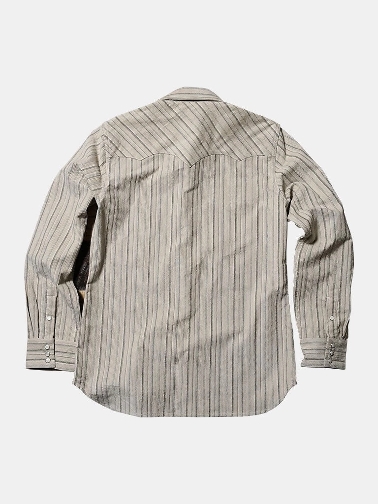 Annual Ring TOPS 1950s 8 Oz Striped Corduroy Western Shirt 2 Annual Ring TOPS 1950s 8 Oz Striped Corduroy Western Shirt