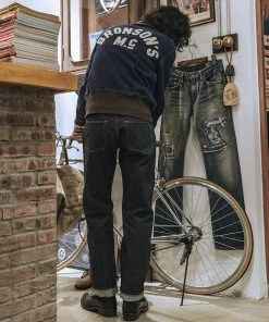 Non Stock MFG. CO. 15 Oz Heavyweight Selvedge Denim Jeans 27 Non Stock MFG. CO. 15 Oz Heavyweight Selvedge Denim Jeans