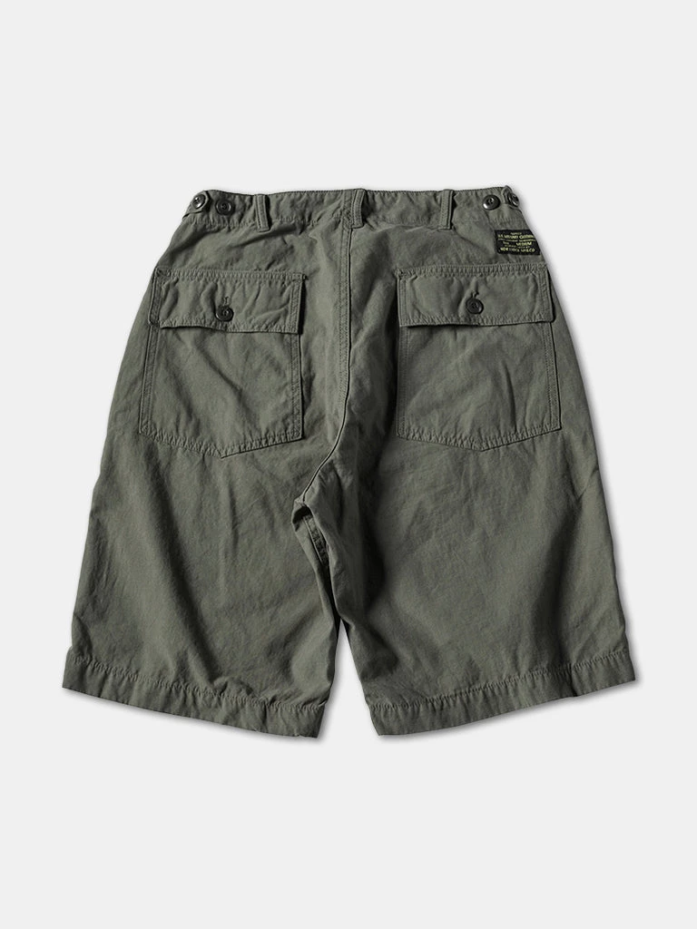 Non Stock MFG. CO. BEST SELLERS Vietnam War OG107 Fatigue Utility Shorts - Olive 2 Non Stock MFG. CO. BEST SELLERS Vietnam War OG107 Fatigue Utility Shorts - Olive
