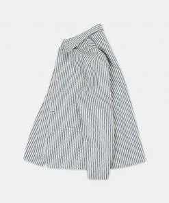 Ranger Overall Vintage Denim Striped Jacket NEW ARRIVALS