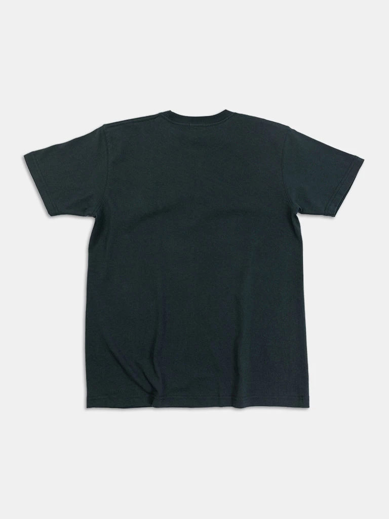 Non Stock MFG. CO. 9 Oz Cotton Tubular T-Shirt - Vintage Black TOPS 2 Non Stock MFG. CO. 9 Oz Cotton Tubular T-Shirt - Vintage Black TOPS