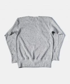 Bronson MFG. CO. 14 Oz Side Closing Henley T-Shirt - Gray