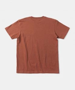Non Stock MFG. CO. 9 Oz Cotton Tubular T-Shirt - Orange Red