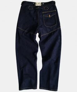Annual Ring 1879 Model Charles A. Jones Denim Railroad Work Trousers BOTTOMS