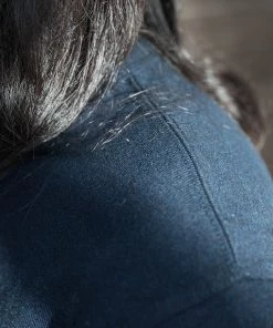 Bronson MFG. CO. TOPS 1930s Slanted Pocket Tubular T-Shirt - Navy